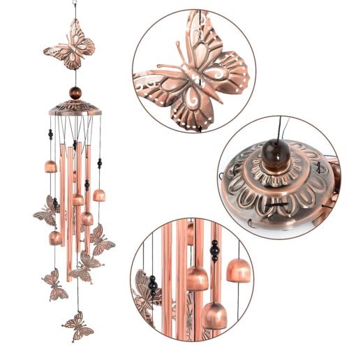 01_14d85a0d-780f-4cb5-88cd-435e0ba4c3de.jpg Butterfly Wind Chimes, Wind Chimes Jhumer / Jummer (1 Set)