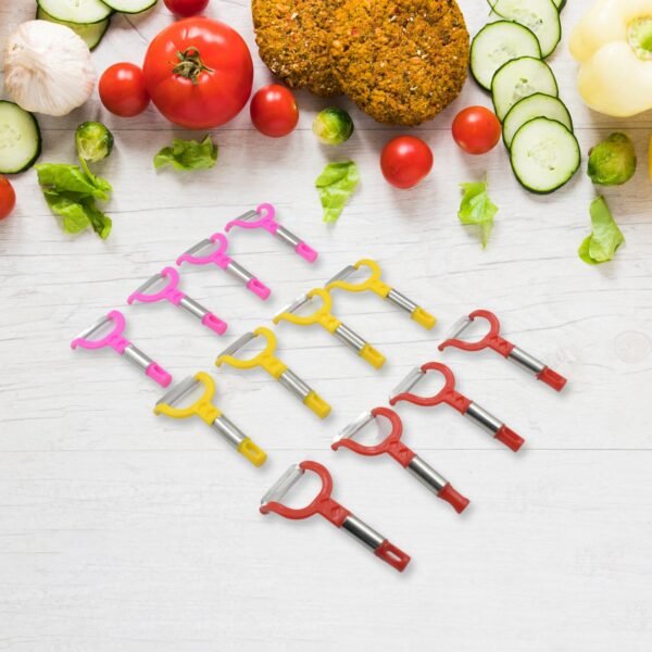 Fruit Peeler Vegetable Peel Removal Tool (12 Pc Set)