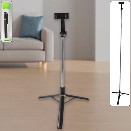 01_15e6ddc6-84ed-4686-912b-eb662592a210.jpg Selfie Stick with Tripod Stand (1 Pc / 160 Cm Long Approx)