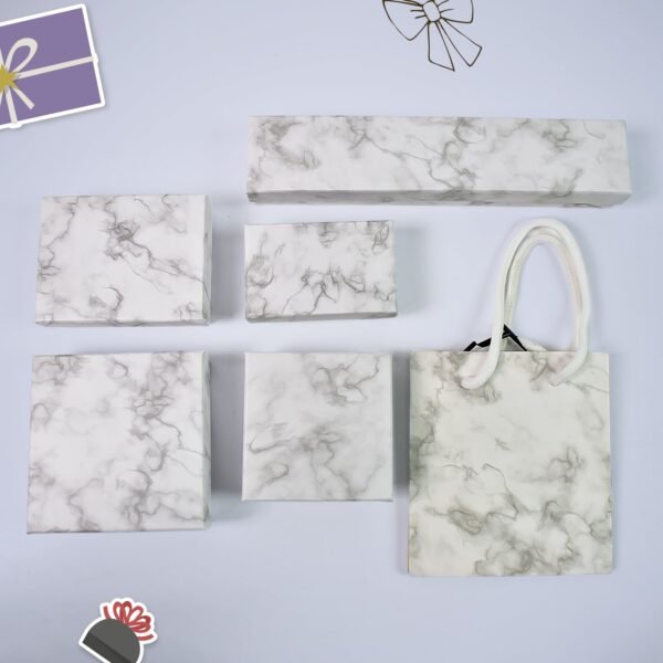 01_17dd168f-cd75-401d-976f-addd489b33ba.jpg Cardboard Jewelry Boxes Gift Case Small Paper Jewelry Gift (7 Pcs Set / Mix Size)