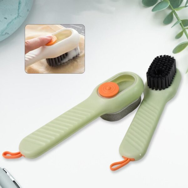 01_18ef7558-4278-4285-9025-78e53283cbe9.jpg Multifunctional Scrubbing Brush with Liquid / Soap Dispenser (1 Pc)