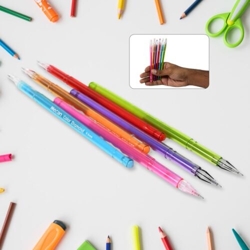 01_1b7c2d72-343d-4c2c-9ea8-2d2c68a5d842.jpg Multi Colour Gel Pen Set, Set of 6 Colours (6 Pcs Set)