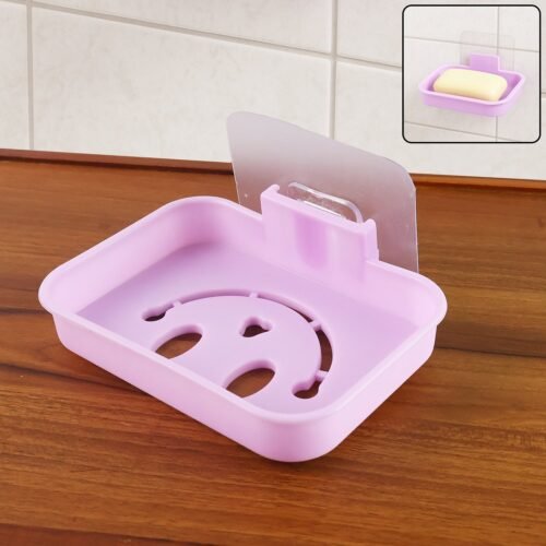 Plastic Wall Mounted Soap Dish (1 Pc)