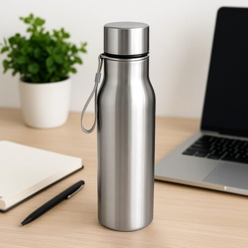 01_1cf8eb5b-294e-437d-bbd6-74cd7e8b82fb.jpg Premium Stainless Steel Water Bottle Approx 500ml (1 Pc)