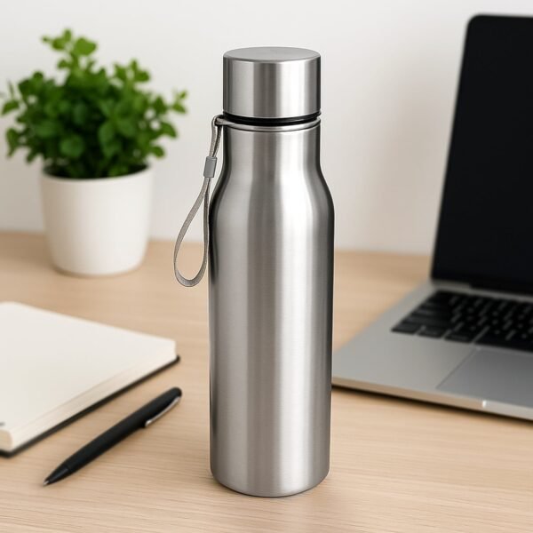 01_1cf8eb5b-294e-437d-bbd6-74cd7e8b82fb.jpg Premium Stainless Steel Water Bottle Approx 500ml (1 Pc)