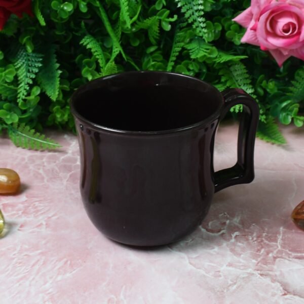 01_1e5668d7-322b-4f84-b07a-46cc9fba81c4.jpg Premium Plastic Coffee / Tea Cups / Mug with Handle (1 Pc / With Color Box / Black)