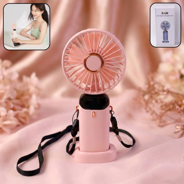 01_214260e8-7be8-4b6b-ab46-3e85958095c3.jpg Rechargeable Portable Handheld Fan (1 Pc)