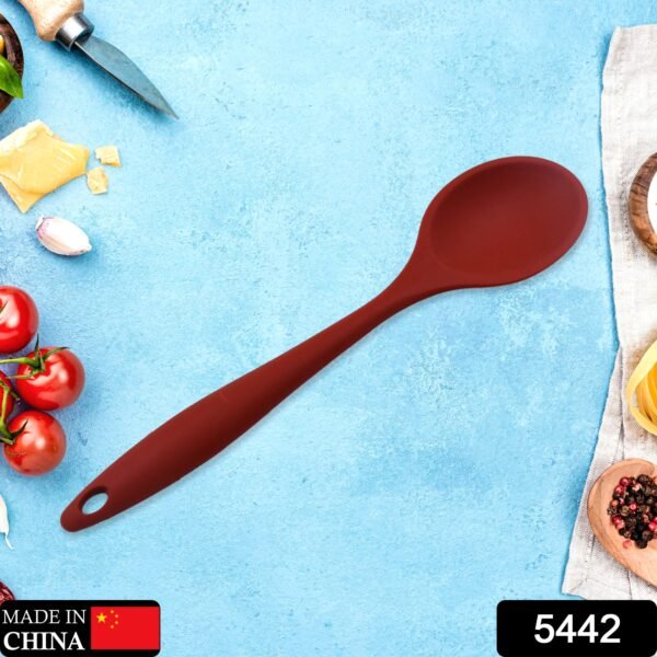 HEAT RESISTANT SILICONE BASTING SPOON KITCHEN TOOLS (27CM)
