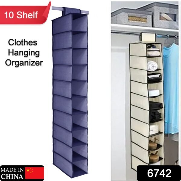 01_23e49c72-01cf-4796-a7b2-37a3107c8eec.jpg 10-Tier Foldable Multipurpose Storage Rack – Collapsible Fabric Wardrobe Organizer