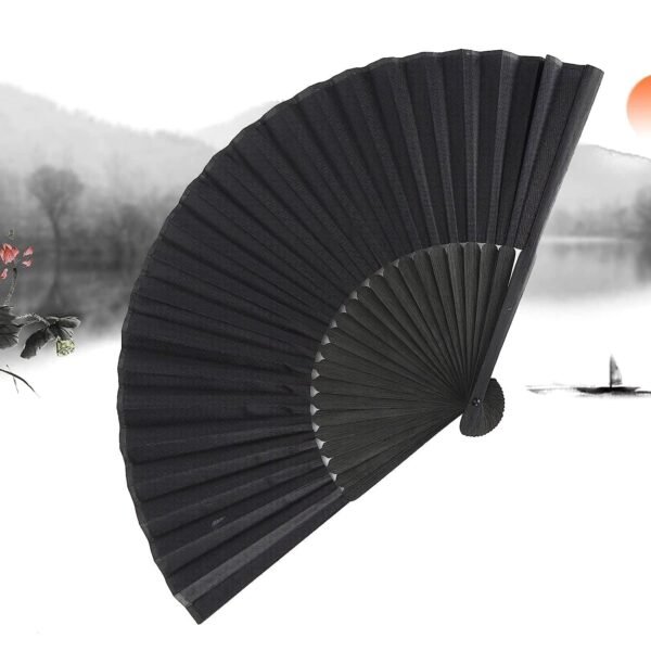 Folding Handheld Pretty Hand Fan Wedding Party Accessory Pocket Sized Fan (1 Pc)