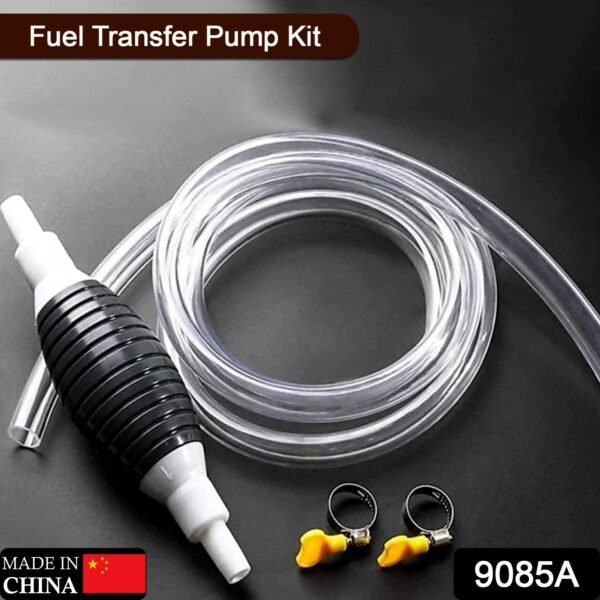 Portable Fuel Transfer Pump Kit for Petrol, Diesel & Liquids
