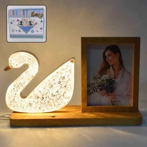 01_28425f32-2751-4764-87c4-e12036bac3c4.jpg Duck Shape Cystal Led Lamp & Photo Frame Night Lamp | Wedding Gift | love couple