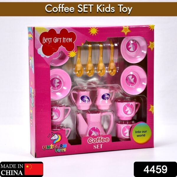 Tickles Tea toy Set | Coffee Kitchen Plastic Set Toy for Kids, Boys & Girls (15Pcs)