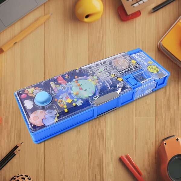 Magnetic Pencil Case With Sharpener (1 Pc)