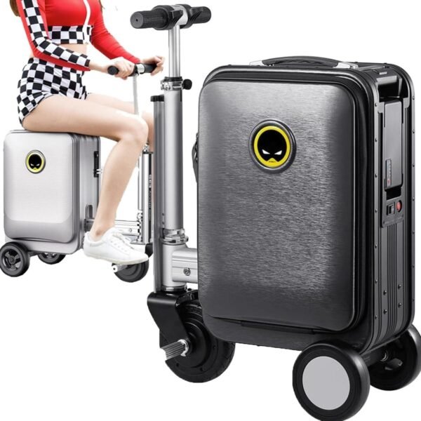 Electric Suitcase Smart Scooter – Riding Luggage with Removable Power (1 Pc)