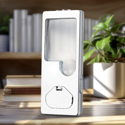 01_2af4c633-462d-4559-b603-4a6deba0fd30.jpg Magnifying Glass with Light, 3X 10X Pocket Magnifier (1 Pc)