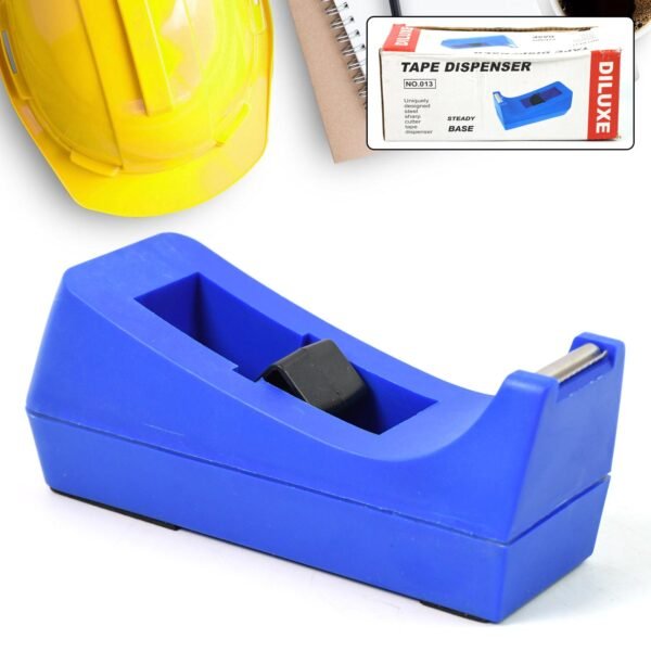 01_2c53ded5-ef69-4275-943b-05016083cb51.jpg Plastic Tape Dispenser Cutter for Home Office use (1 pc / Big)