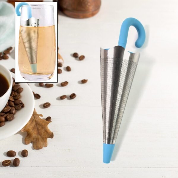 01_2d7d77af-9cc1-4f89-84ea-2836c5b3dda8.jpg Reusable Cute Umbrella Tea Strainer Without Tray / Stand (1 Pc / Mix Color)