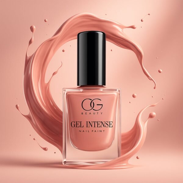 OG Beauty Pastel Peach Gel Intense Nail Polish (1 Pc / 10 ML)