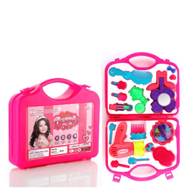 01_2e7dc0f7-fe5a-4b62-aa5c-68918994ba2e.jpg Beauty Make up Set for Kids Girls with Fold-able Suitcase (Multicolour)