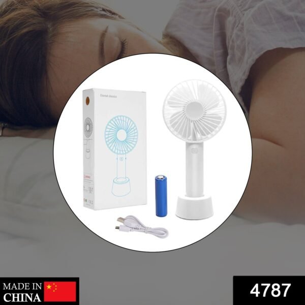 Portable Handheld Fan (Battery Not Include)