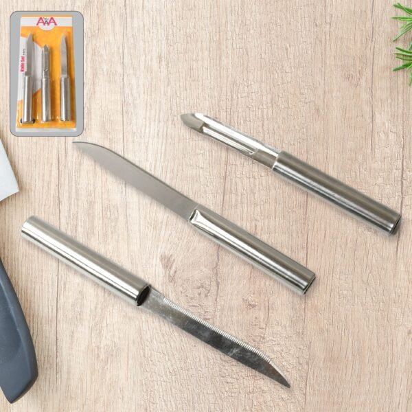 01_35f493b1-76da-42d5-8f85-114423f46134.jpg Stainless Steel Multipurpose Sharp Cutting Knife for Fruit Meat Vegetables 3 Pc
