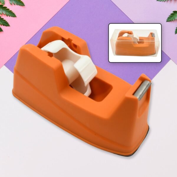 Plastic Tape Dispenser Cutter for Home Office 1 Pc 605 gm