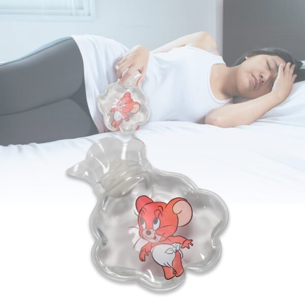 Transparent Multi-Design Hot Water Bag with Cover for Pain Relief
