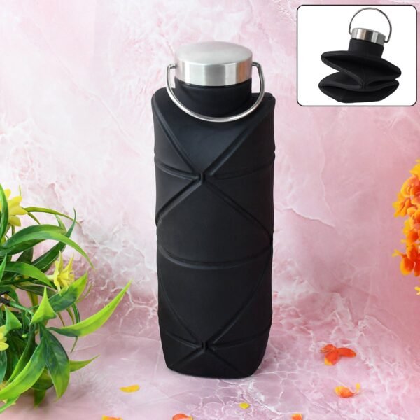 01_3a22d1cb-c6c5-4ef2-9ffb-ec5e25a2faaa.jpg Collapsible Silicone Water Bottle Approx 750lML(1 Pc)