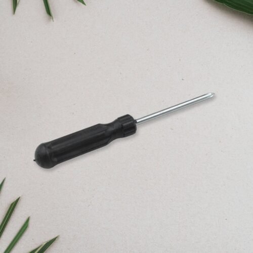 Small Pocket Size Slotted Cross Head Flat Magnetic Screwdriver (1 Pc)