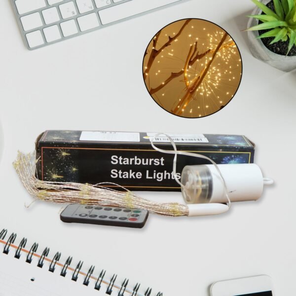 01_437f1ebc-9a30-4a55-8863-3768f2c71528.jpg Remote Controlled Starburst Firework LED Hanging Decorative Light (1 Pc)