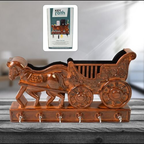 01_4851144e-dd8e-4251-b017-e0a454d40f0b.jpg Plastic Rath Design Plastic 6 Hook Key Holder (1 Pc)