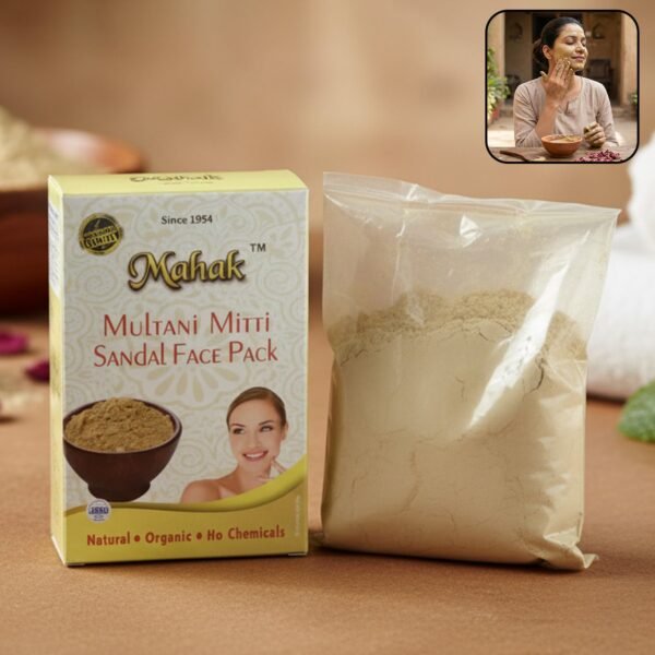 Herbal Multani Mitti and Sandal Face Pack – 80 gm