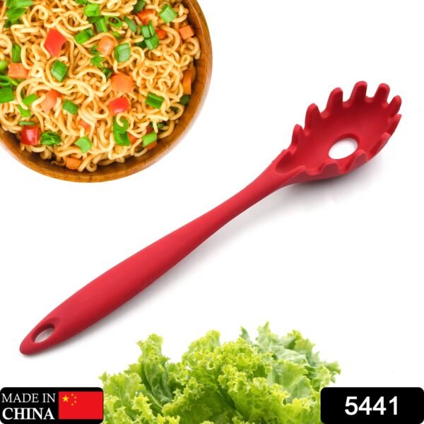 Pasta Fork Silicone Cookware Spaghetti Strainer Server Spoon