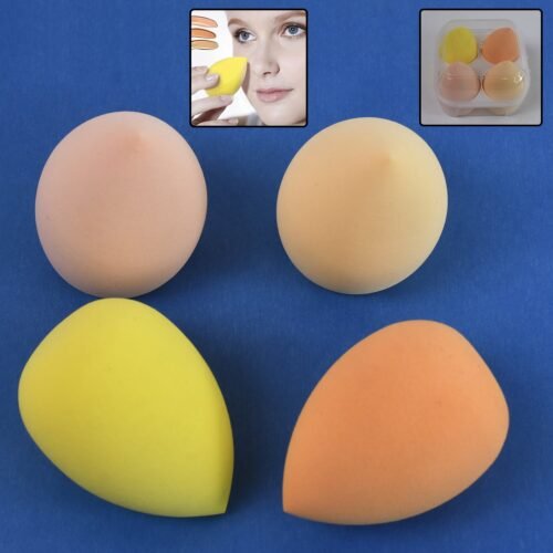 01_4fcdd7b7-3ff7-4746-b73c-4a1ba3038ceb.jpg Makeup Sponges Set, Perfect for Liquid, Cream, and Powder (4 Pcs Set With Case)