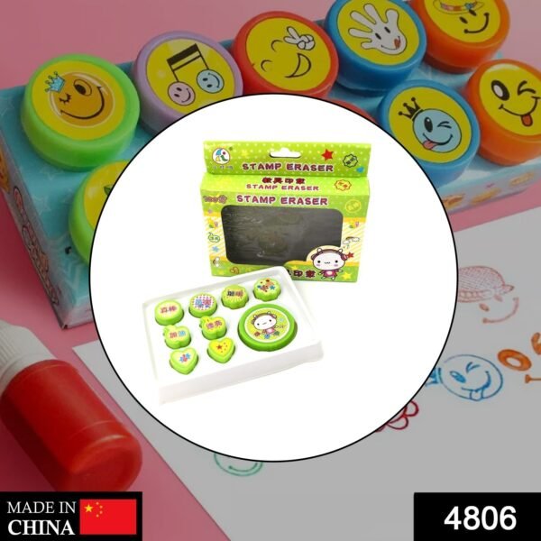 9 Pc Stamp Set for Kids, Play & Fun