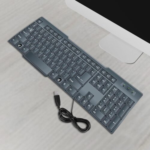 01_56233080-046d-4924-ab40-a4770c436144.jpg Wired USB Keyboard 104 Keys (1 Pc)