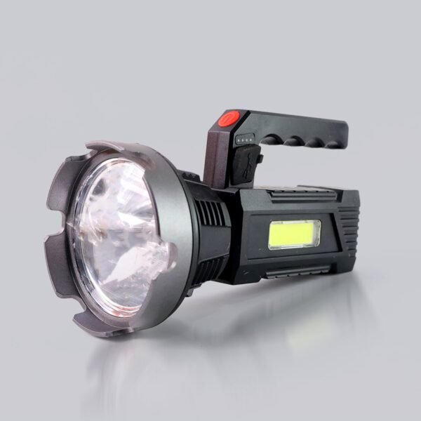 01_56702d80-d74b-4e54-b804-a9c4e108f6f6.jpg Heavy-Duty Rechargeable USB LED Hand Torch with COB Side Light (1 Pc)
