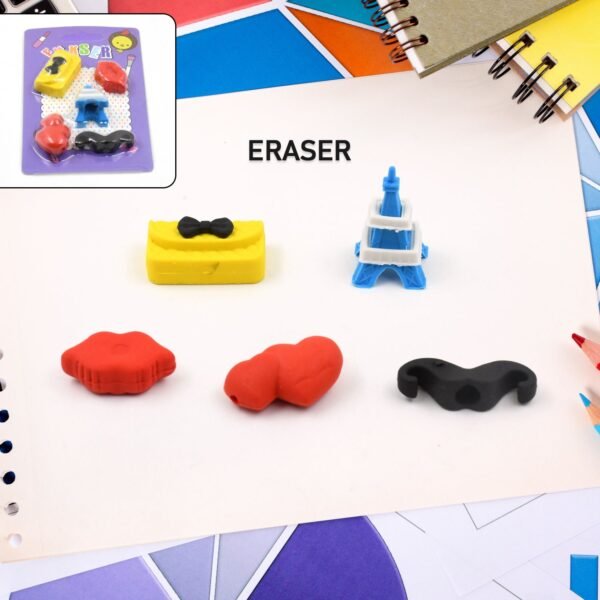 01_5729b546-7712-4d49-9103-ab3c66c986a2.jpg Fancy Colorful Eraser Set for Kids’ Parties & School (1 Set, Mixed Design)