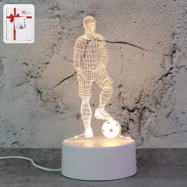 01_57eefd48-cb08-421d-aaf3-647db4e8340a.jpg 3D Illusion LED Night Lamp with Football Player Design