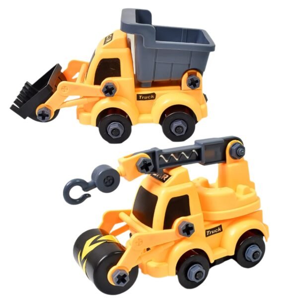 Engineering Vehicles Nut Assembly Toy (2 Pc Set)