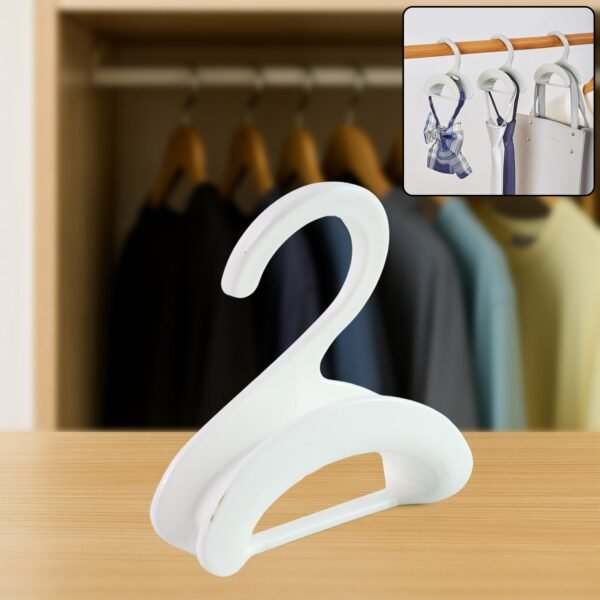 01_5a40ad65-01ee-4c4a-a1ca-519495ab9920.jpg Compact Dual-Slot Multi-Purpose Plastic Hook Hanger (1 Pc)
