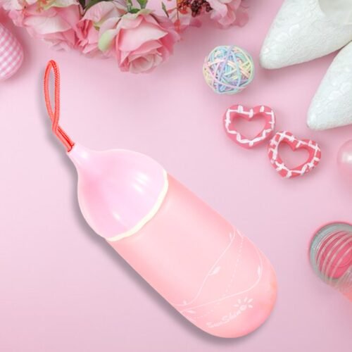 Unique Shape Premium Plastic water bottle With Dori  (1 Pc / 550 ML)