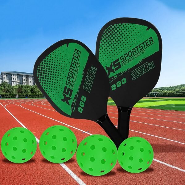 Konex Professional Outdoor Pickleball Paddle and Ball (1 Set)