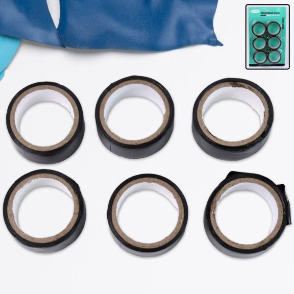 01_5c9674e3-d286-4daf-b55c-8e2b0f47ee19.jpg General Electrical Tape, All purpose PVC electrical tape (6 Pcs Set)