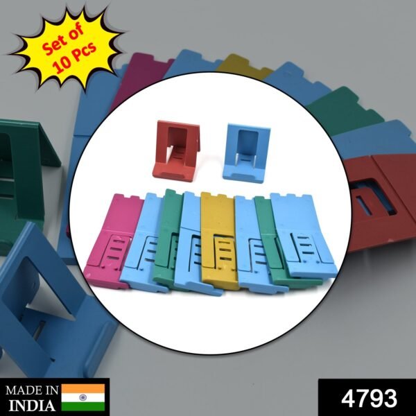 10 Pc Adjustable Mobile Stand for Household and Office