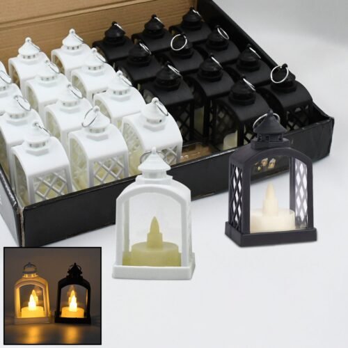 Smokeless Led Light Lantern Lamp, Diwali (24 Pcs Set)