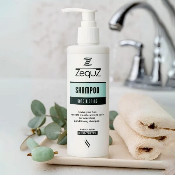 01_60f22272-a197-4b1e-a74f-6de46e66eb84.jpg Zequz Conditioning Shampoo with D-Panthenol (1 Pc / 250 ML)