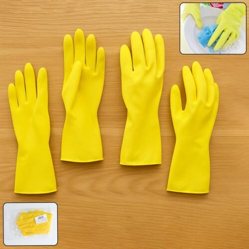 01_631e5f70-80b3-49e4-9cf4-2d3e8cc3d6c6.jpg 2 pair med yellow gloves For Cleaning