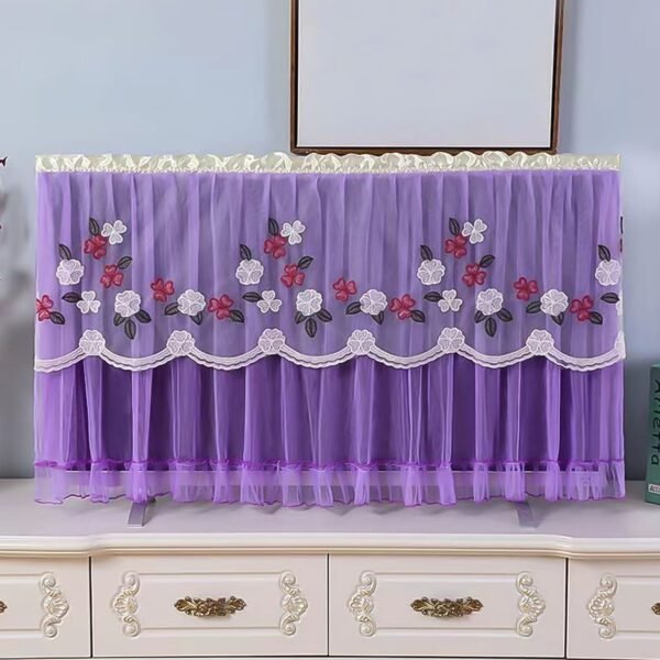 01_6324afc1-cc8b-4aaf-878e-5a31c66d6de1.jpg Dustproof Cover For Indoor, TV Screen Protector Cloth Cover (42 Inch / Mix Color)